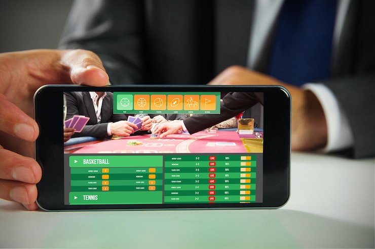Zona taruhan interaktif dengan kontrol denominasi